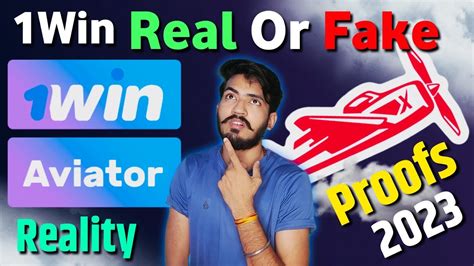 1win aviator real or fake